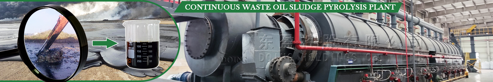 continuous pyrolysis plant