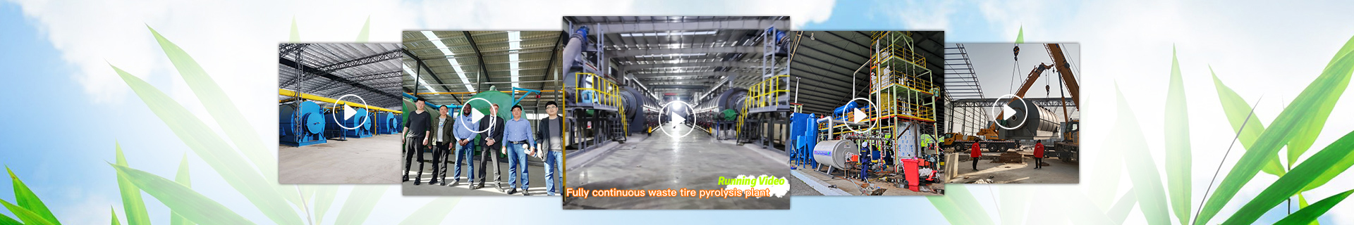 continuous pyrolysis plant