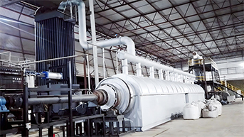 Continuous Plastic Pyrolysis Plant