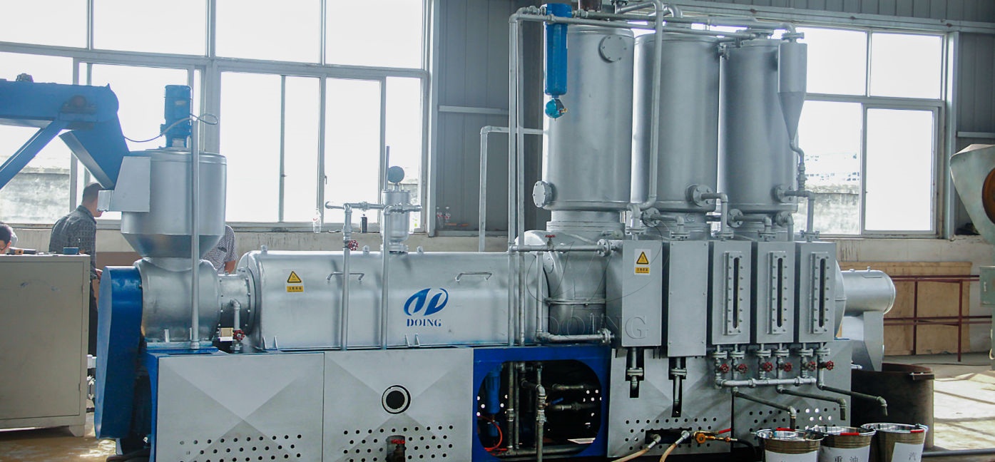 Continuous Plastic to Diesel&Gasoline Plant