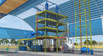 Waste Oil & Pyrolysis Oil Distillation Equipment