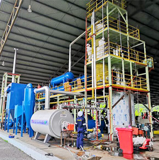 Waste Oil Recycling to Diesel Plant